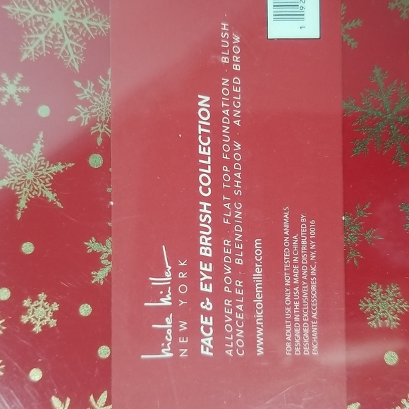 NICOLE MILLER BRUSH COLLECTION FOR FACE AND EYES 6 PIECE SET - Picture 4 of 4